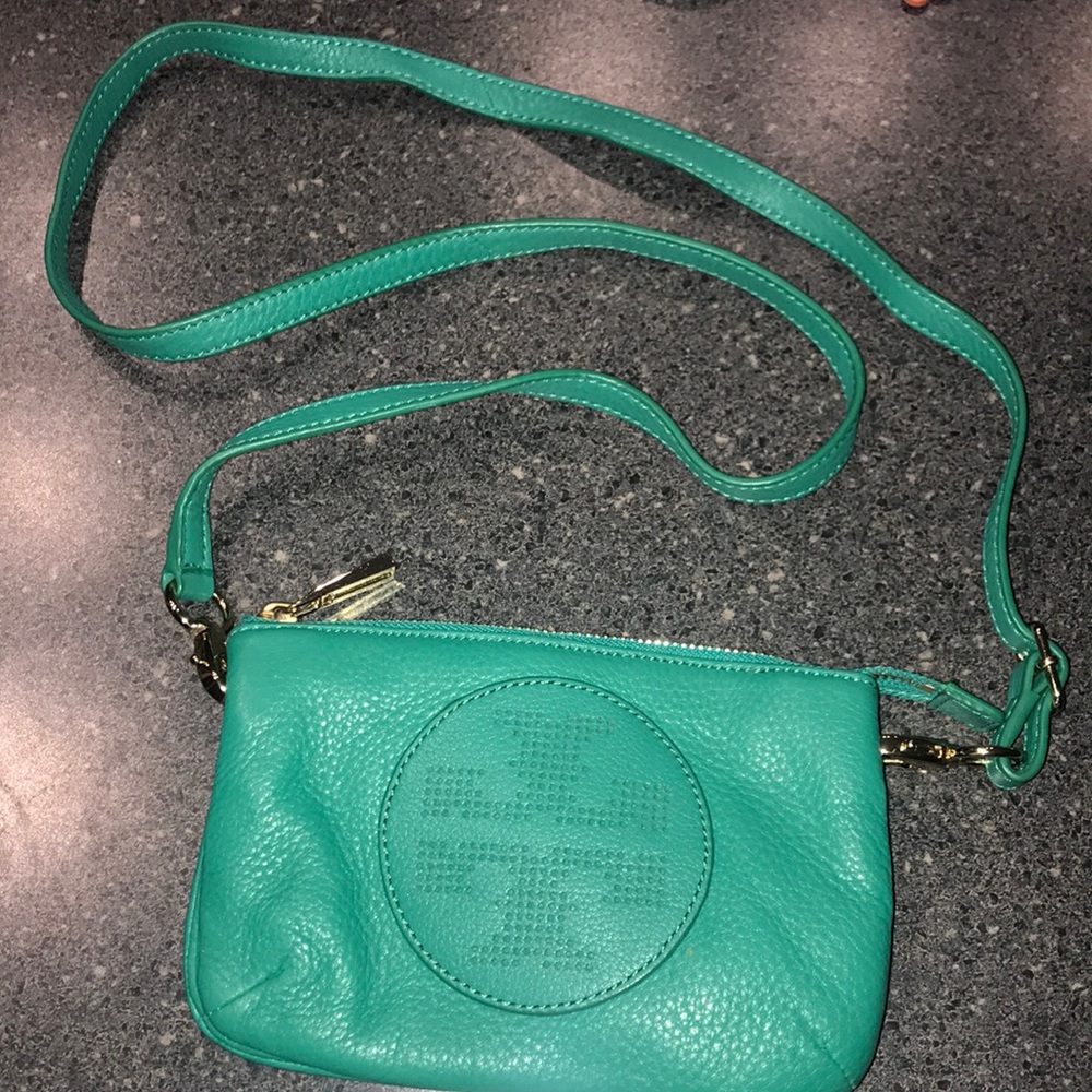 Tory Burch leather bag w/detachable strap